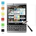 Produktbild Owbb Glas Display Schutzfolie für "Blackberry Passport Silver Edition "Smartphone Screen Panzerglas Protector Hartglas Schutzfolie nur 0.3mm dünn, 9H, 2.5D Round Edge