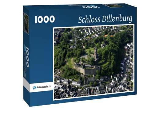 Preisvergleich Produktbild Schloss Dillenburg - Puzzle 1000 Teile mit Bild von oben