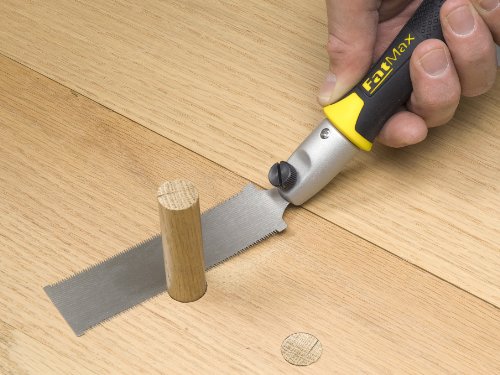 Stanley FatMax Mini Zugsäge, ergonomischer Handgriff, biegsames Blatt, 23-Punkt Zahngeometrie, 0-20-331 - 3