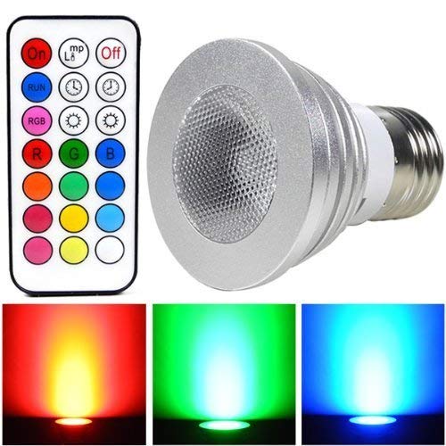 4 W E27 12 fanoriginals OSSUN regulable LED de Control remoto bombilla de iluminación mágica burrda