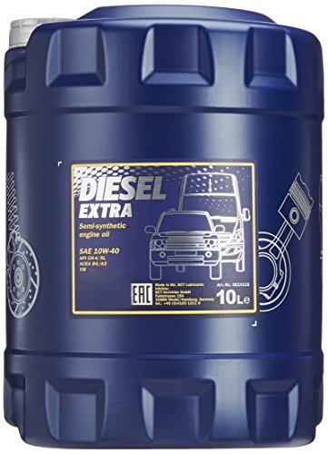 MANNOL Diesel Extra 10W-40 API CH-4/SL Motorenöl, 10 Liter