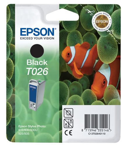 Epson T0264 Cartouche d'encre d'origine Noire pour SP 810 830 925 830U 935
