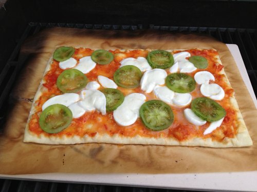 Santos Pizzastein für Gas Grill, Backofen, Grill 45 x 35 cm - 5