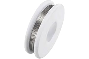 NULUXI Fil de coupe 10 m - Diamètre : 0,7 mm - Fil coupe-polystyrène - Kit de fil chauffant - Fil de découpe thermique - Pour couper la mousse rigide et la découpe facile