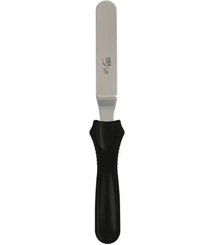 IBILI Spatule Coudée Inox 15cm - Ustensile Cuisine Professionnel Écologique