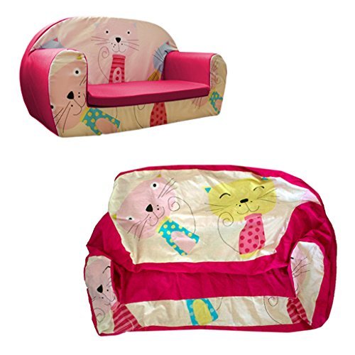 Ready Steady Bed Cat Nap Cover for Children's Foam 2 Seater Sofa