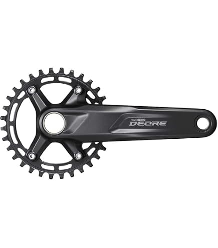 SHIMANO FC-M5100-1 Deore Crankset - for Rear 10/11-SPEED, 2-PCS FC