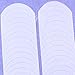 niceeshop(TM) French Manicure Nail Stickers Nail Tips Smile Line Guide Stickers (White,1 Sheet)