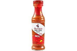 Nando's Hot Peri-Peri Sauce Salsa piccante Salsa di peperoncino 2X 125G - importata da Shestore24