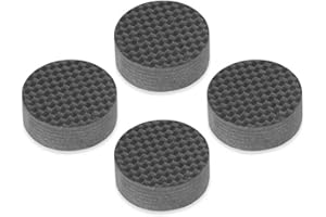 Tertullus 4Pcs Carbon Fiber Speaker Isolation Feet Spike Pads Shoes Feet 40mm×10mm