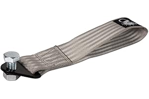 ‎AUTO-DRESS Auto-Dress Rennsport Abschleppschlaufe, Traglast 3t, Racing Hook Tow Strap (Grau)