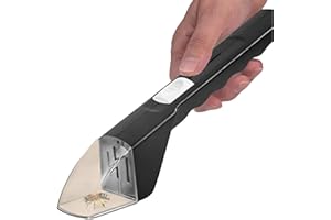 JYNVO Attrape-Insectes Noir Portatif, Outil de Capture de Insectes Vivants, Piège à Insectes Portable pour Enfants à l’Extérieur & Jardin Maison