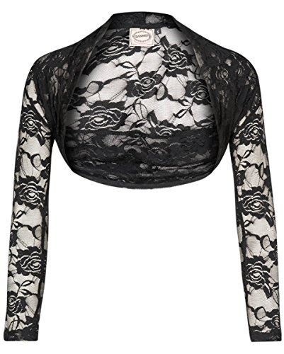 Preisvergleich Produktbild Viktorianischer Gothic Spitzenbolero schwarz L