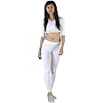 TWIN BIRDS Super Stretchable Cotton Elasthane Fabric Ankle Length Leggings for Women
