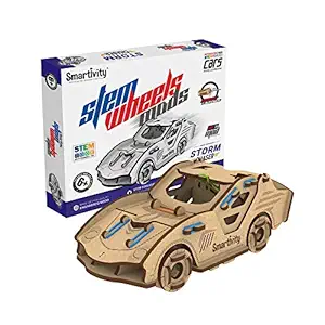 Smartivity STEMWheels Modz Storm Chaser STEM Educational DIY Fun Toys, Educational & Construction based Activity Game for Kids 6 to 14, Gifts for Boys & Girls, Made in India