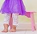 Lacy Leggings -Satin Bows - Gift Pouch Baby Emporio - 12-24 Months -Cream