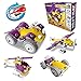 Produktbild 4 in 1 Bausteine Kinderspielzeug – CARLORBO Spielzeugmodell Fahrzeug Flugzeug Motorrad, Geschenkideen Spielzeug ab 5 Jahren(100 Stück)