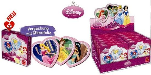 Preisvergleich Produktbild Spiel Memo Disney Princess 32BlHerzförmige Karten Liefermenge = 1