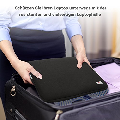 TaoTronics Notebook Schutzh  lle f  r Sleeve 13  - 13 3  MacBook Air   Pro  Laptops  Notebooks  Ultrabooks - YKK-Rei  verschluss  Schockfest   Kratzfe