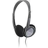 Panasonic RP-HT090 Cuffie Stereo con Filo, Leggere per Ottimo Comfort, Cavo da 5 m per Utilizzo con TV, Altoparlante da 30 mm