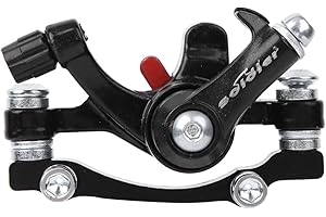 Hominas Bikes Pinza de Disco, Juego de Frenos de Disco Delanteros y Traseros de Aleación de Aluminio Juego de Frenos de Disco Mecánicos para Bicicletas de Montaña y de Carretera