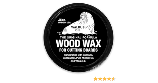 Wood Wax Walrus Oil Holzwachs Amazon De Baumarkt