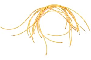 PUUPAA 10 Stück 2200 K LED Filament Flexible Lampe Teile, Warmweiß, Flexible Filament LED Diode für Urlaub Dekoration DIY Lampe Zubehör DC 3V-300mm/11.81in