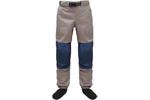 Raprance Traspirante Stockingfoot Vita Alta Pesca Wading Pants Waders