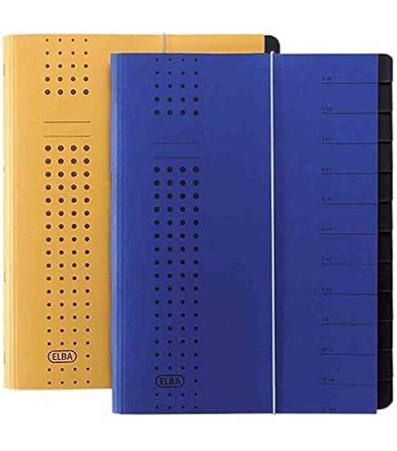 Cartella Organizzativa PAGNA EASY - DIN A4, 12 Scomparti, Verde