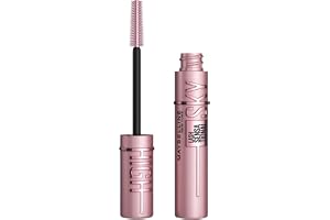 Maybelline Mascara, Lash Sensational Sky High Volumizing & Thickening, Eyelash Lengthening, Flake-Free Formula, Washable Masc