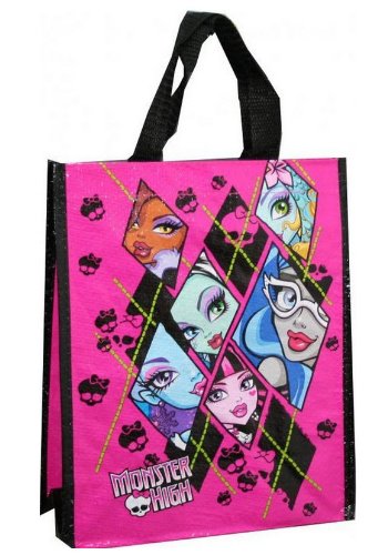Monster High Bolsa de la compra Mirrors 25 X 30 X 13 Cm 100% Polipropileno