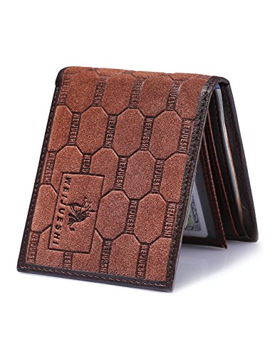 Preisvergleich Produktbild AGENT X WM002, Herren Herren-Geldbörse Brown 2