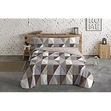 Juego de funda nórdica VERTICE Javier Larrainzar. Cama 150 cm. Beig - Sedalinne