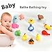 Produktbild Tiowea 1pcs Neue Tiere Kinder Spielzeug Soft Vinyl Float Sqeeze Sound Baby Wash Bad Spiel Spielzeug Badewannenspielzeug