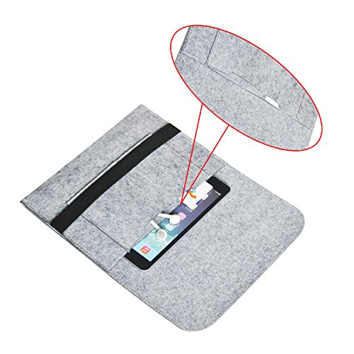 iProtect Schutzhülle iPad Mini Filz Sleeve Hülle Laptop Tasche grau - 6
