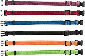 Trixie Set of Puppy Collars, Medium - Large (6 Pieces)