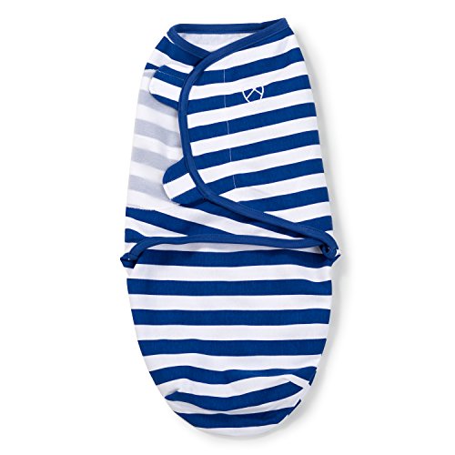 SwaddleMe Original Swaddle (Small, Blue Stripe)