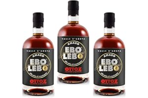 ITALIAN FOOD DIRECT Amaro Ebo Lebo Ottoz Speciale 3 bottiglie - 700 ml - 36°