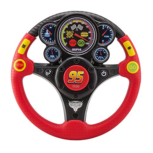 Price comparison product image eKids Cars Rev N Roll Steering Wheel