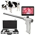 LMEIL Artificial Insemination AI Gun Cow/Cattle Artificial Insemination AI Gun Breeding Device Visual Endoscope Sperm Artificial Pregnancy Tools Veterinary Breeding Kit for Horse Donkey Farm