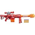 Nerf Fortnite - Heavy SR (Blaster con mirino Rimovibile e Caricatore da 6 dardi, Include 6 dardi Originali Nerf Mega)
