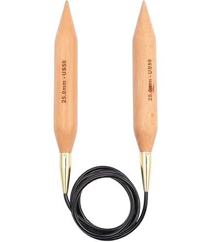 Assortiment D'aiguilles à Tricoter Circulaires En Bambou De Bonne Qualité. Réf 42251 - Beaux-Arts Et Loisirs Créatifs