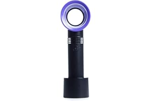 DAM. Ventilador sin aspas portátil Color : Negro