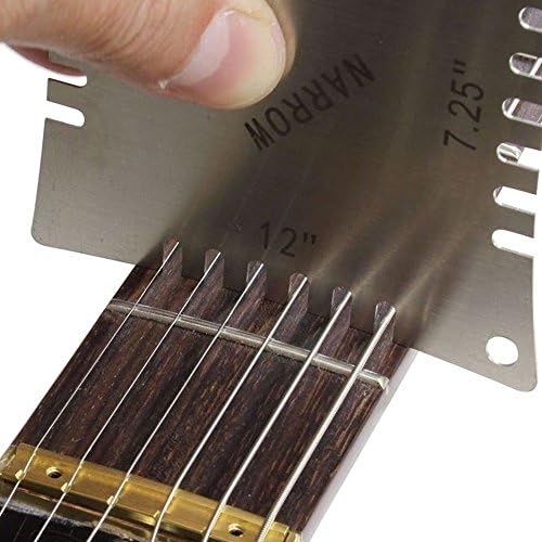 Guitar fretboard fingerboard radius gauge
