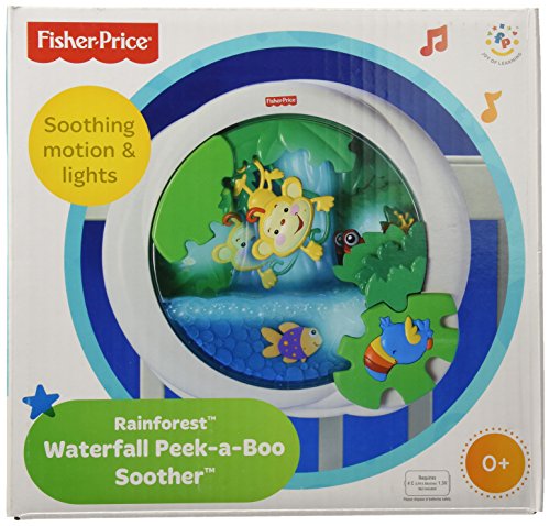 Fisher-Price Rainforest Peek-a-Boo Soother, Waterfall