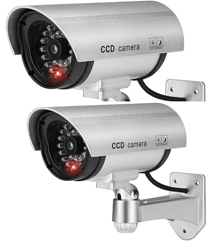 AlwaysH 1 X Fake Dummy Security CCTV Camera Waterproof IR LED Flashing Light Flashing Indoor Outdoor Surveillance 71147243 - View #2