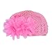 Tonsee Flower Toddlers Infant Baby Girl Lace Hair Band Headband Headwear Hat (Pink)