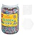 Produktbild Happy Price Toys Hama Perlen 13.000 Perlen gestreift 90 in Dose + 2 Hama Stiftplatten im Set