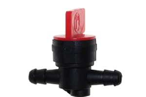 Maelsa® - Robinet à Essence Universel pour Durite – Ø 6 mm – Longueur 4,6 cm – Interrupteur ON/OFF | Plastique Haute Résistance pour moto, quad, scooter, scooter, tondeuse débrousailleuse