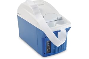 Mobicool MT08 DC - Glacière Thermoélectrique De 9 L, Coloris Bleu Métallique, Pour Refroidir Et Réchauffer – 12 V